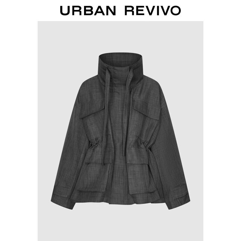 

Женский клетчатый жилет с несколькими карманами UR 2025 M