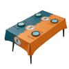 Household Pvc Tablecloth Waterproof And Oil-Proof Leave-In Rectangular Tablecloth Wind Coffee Table Cloth Table Mat