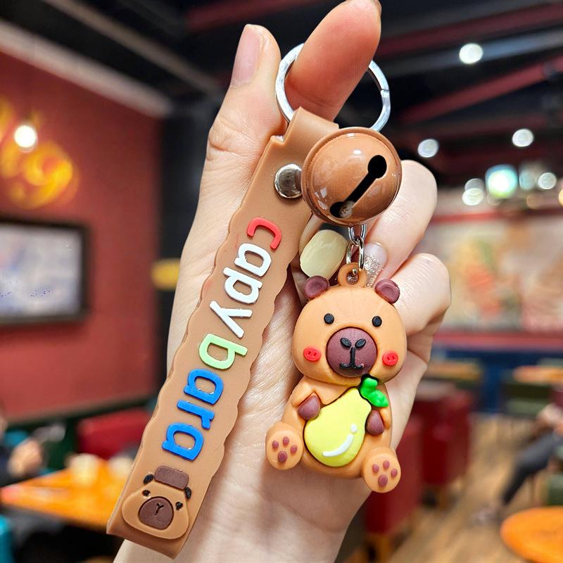 Cartoon Keychain Pendant, Wooden Stick Figure, Key Chain, Blind Box, Tide Play Pendant.