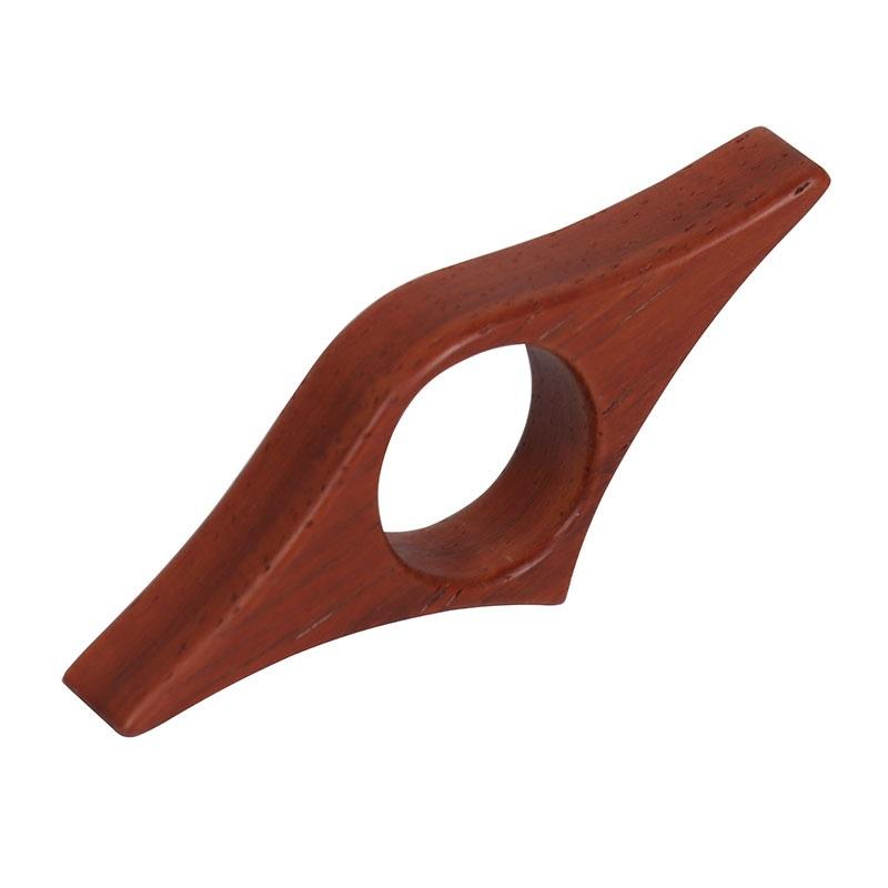 

Solid Wood Thumb Book Support Book Page Holder Reading Finger Ring Page Clamp Convenient Bookmark School Office Supplies