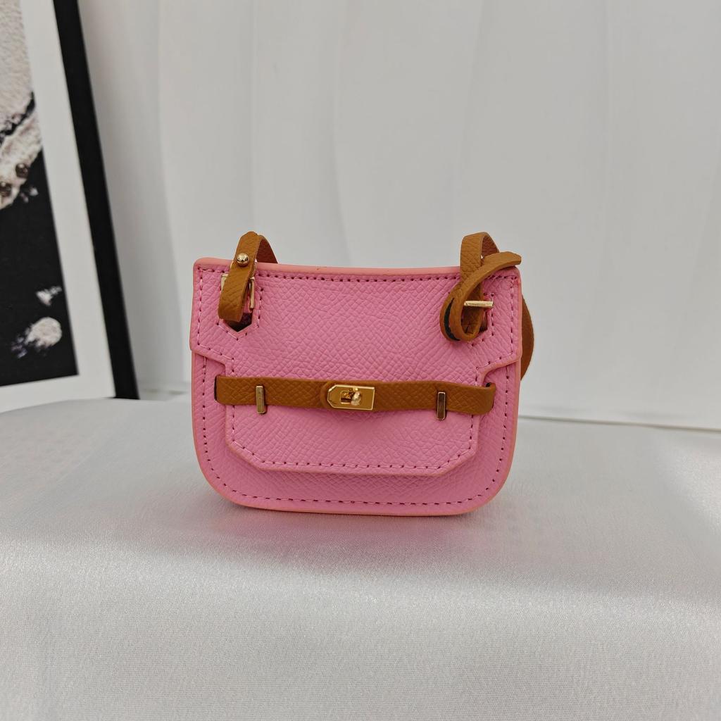 New gypsy small square messenger mini bag contrasting colors DIY versatile mini mouth red envelope key bag car pendant