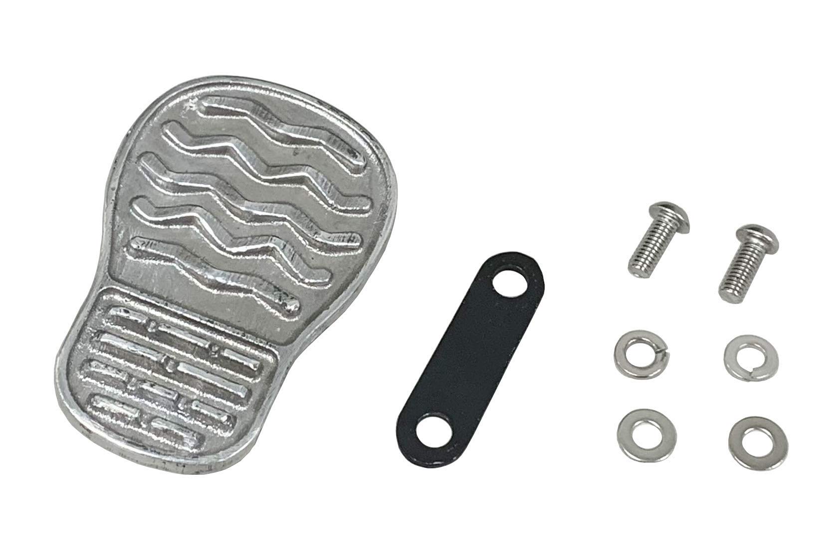 

Kijima CT125( 20-) HONDA 213-1451 Motorcycle Parts Brake Pedal Cover Sole Dress Up Aluminum Barrel Finish