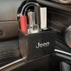 1Pcs Car Storage Bag Car Air Outlet Debris Organizer For Jeep Grand Cherokee Wrangler JK Gladiator Compass Renegade Patriot ALM1