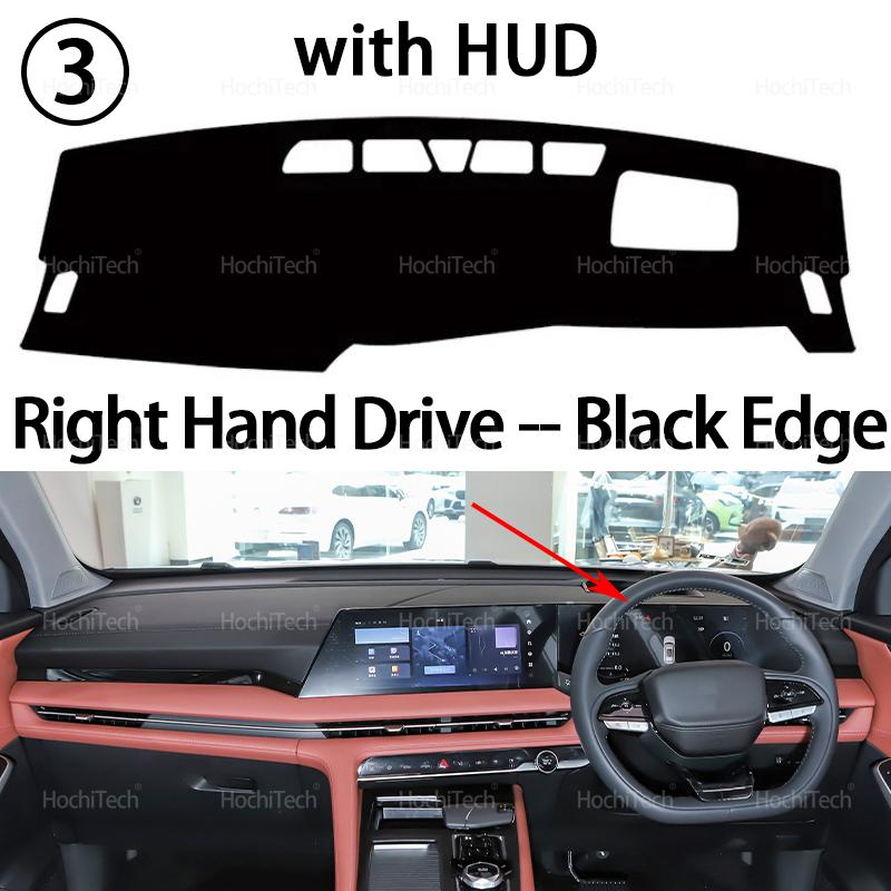 Armaturenbrettabdeckung für Changan CS75 CS 75 PLUS 2023-2024 Auto-Armaturenbrettabdeckung Lichtschutzmatte Instrumentenbrettabdeckung Matte Teppich