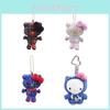 Charming Animal Design Kt Plush Keychain Perfect For Gifts Bag Accessories And Decor