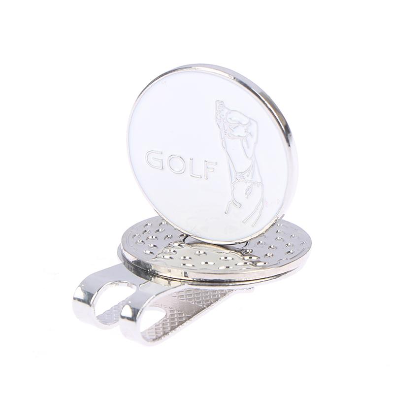 1Pc Golf Kappe Clips Golf Ball Marker Hut Clip Training Zubehör