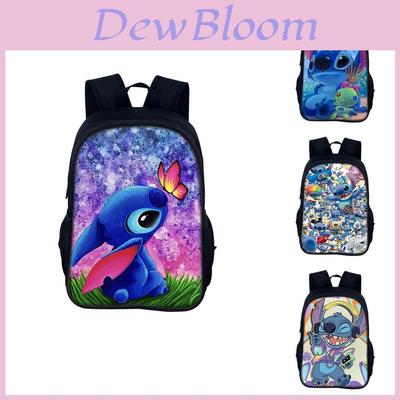 Sac à dos Stitch pour enfants en polyester pour un usage quotidien et le rangement