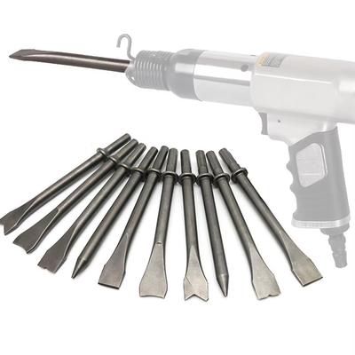 Heavy Duty Smoothing Air Hammer Pneumatic Chisel Bits Tools Pneumatic Chisels with Spring for Construction Repair Task