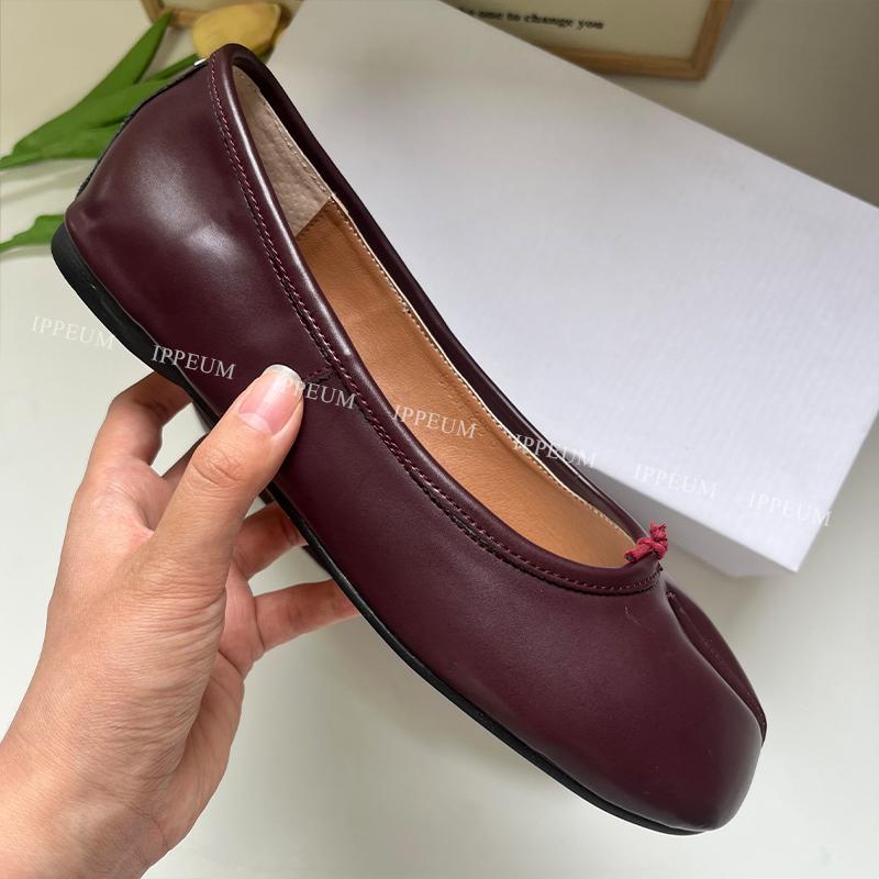 

Мода IPPEUM Таби Обувь Черные Балетки Разделенные Пальцы Обувь Женская Мэри Джейн Большой Размер 44 Платье Лоферы Балерина Zapato Mujer 4 (22.5CM)