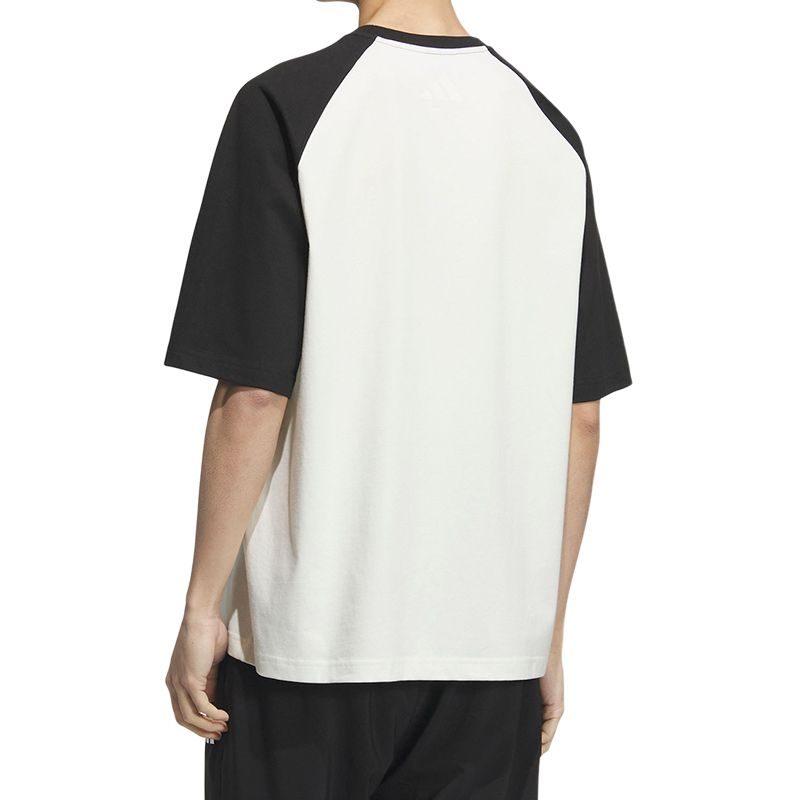 Adidas Sportlife T Shirt Men's Black/White KC3369