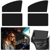 Universal Side Window Shades Summer Protection Magnetic Car Sun Shade Foldable Window Curtain Cover Front Rear Auto Accessories