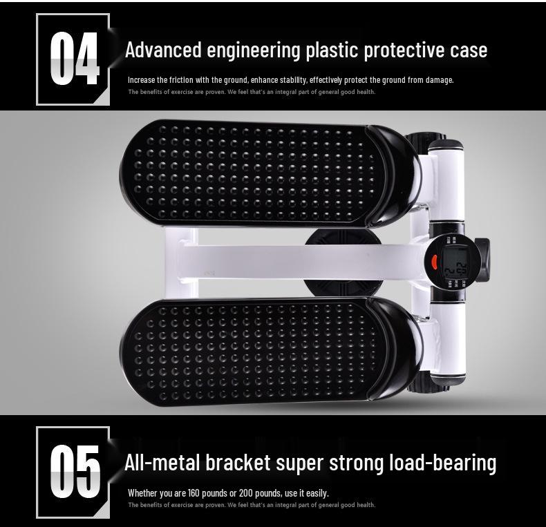 Silent Mini Multi-Functional Home Fitness Stepper