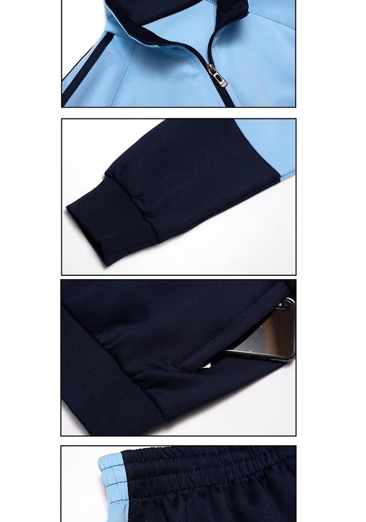 Middle School & High School College Style Uniform Set - Long Sleeve for Autumn/Spring - Performance & Sports Day Costume
