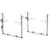 KATO N Gauge Single Line Wide Overhead Line Pillar Ash 20 Pack 23-066-1 Model Train Supplies