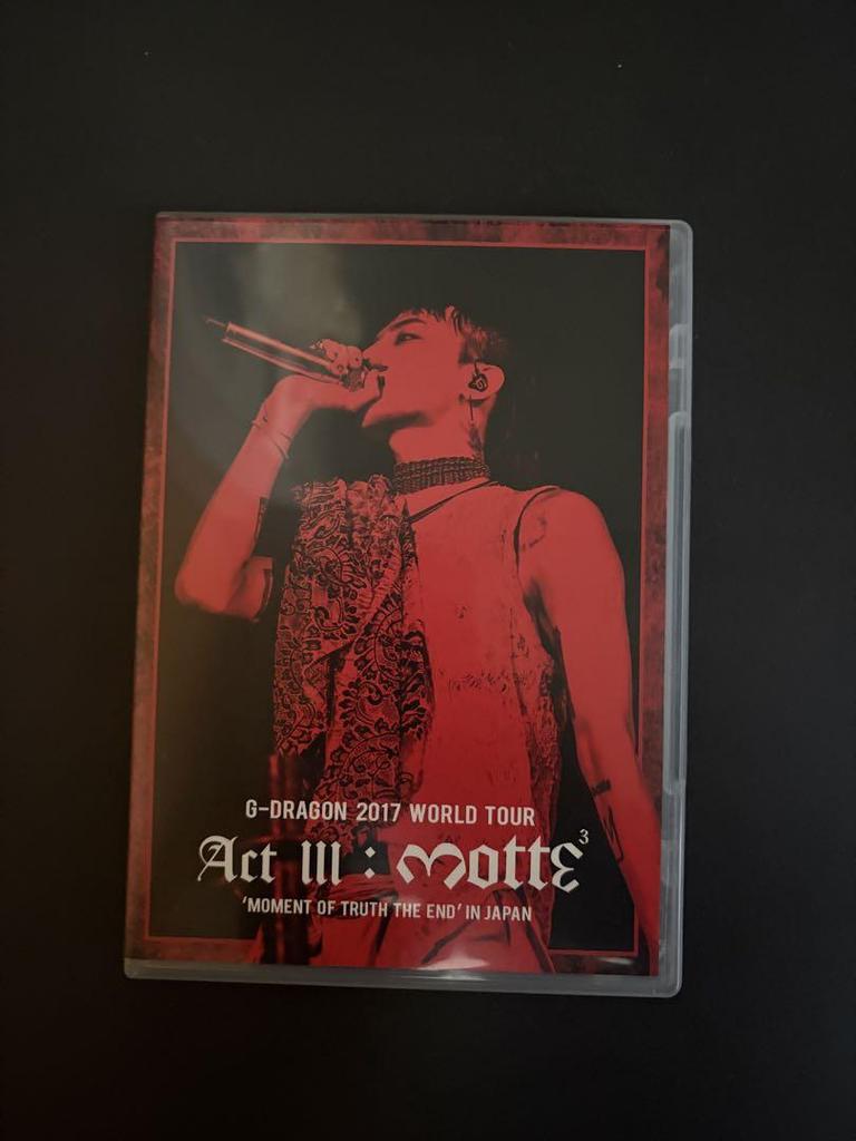 [USED] G-DRAGON Act lll : motte 2017 JAPAN