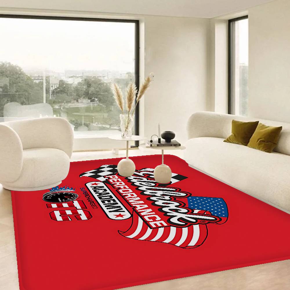 Racing Car Edelbrocks Kitchen Mat Cheaper Anti-slip Modern Living Room Balcony Printed Modern Home Decor