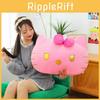 Plush Cute Cushion Pillow With Short Hair Material Bedroom And Gift