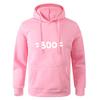Long Sleeve Teens Autumn Black Gray Hooded Sweatshirt Hoodie Sportswear