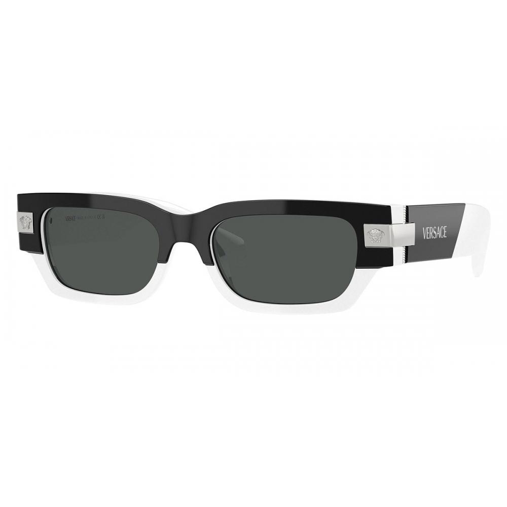 

VerSace Men S 53mm Top Black White SunglaSSeS Top Black White