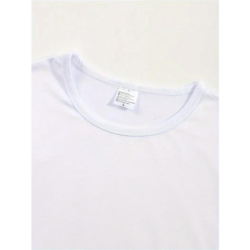 European Size Women's Colorful Heart Print T-Shirt - Casual Short Sleeve Crew Neck Top