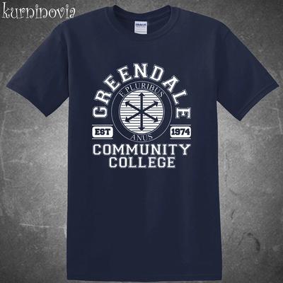 Men's and Women's T-shirts Greendale Community College Pilot Movie