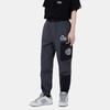 Evisu FW22 Color Block Patchwork Sports Pants Men pants Dark-Charcoal 2EAGNM2PP231XXPS