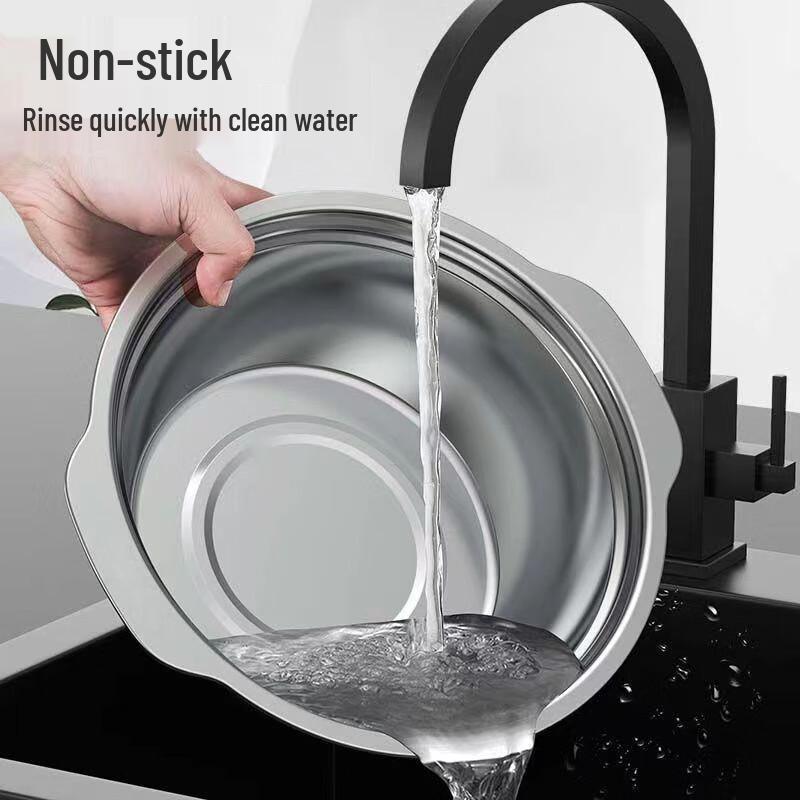 ZISIZ 304 Stainless Steel Double-Handle Strainer