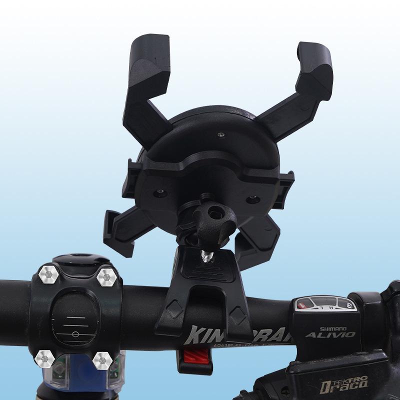 

Bicycle electric vehicle motorcycle mobile phone car bracket, riding mobile phone navigation bracket Motorcycle bracket чёрный