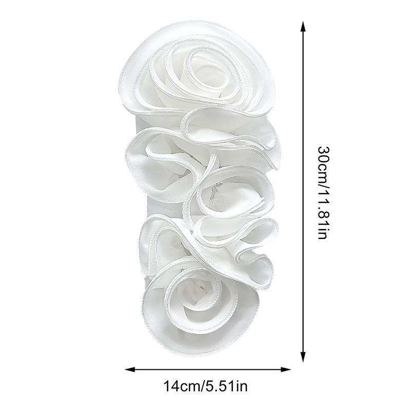 3D Floral Decoration Handmade Flower Patch Diy Chest Flower Sewing Applique For Wedding Dress Accessories