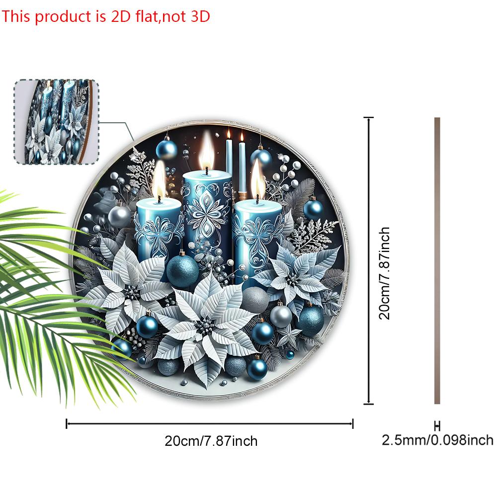 Christmas Wooden Sign - Navidad Plaque for Front Door, Wall Hanging Decor - Ideal Christmas Decoration