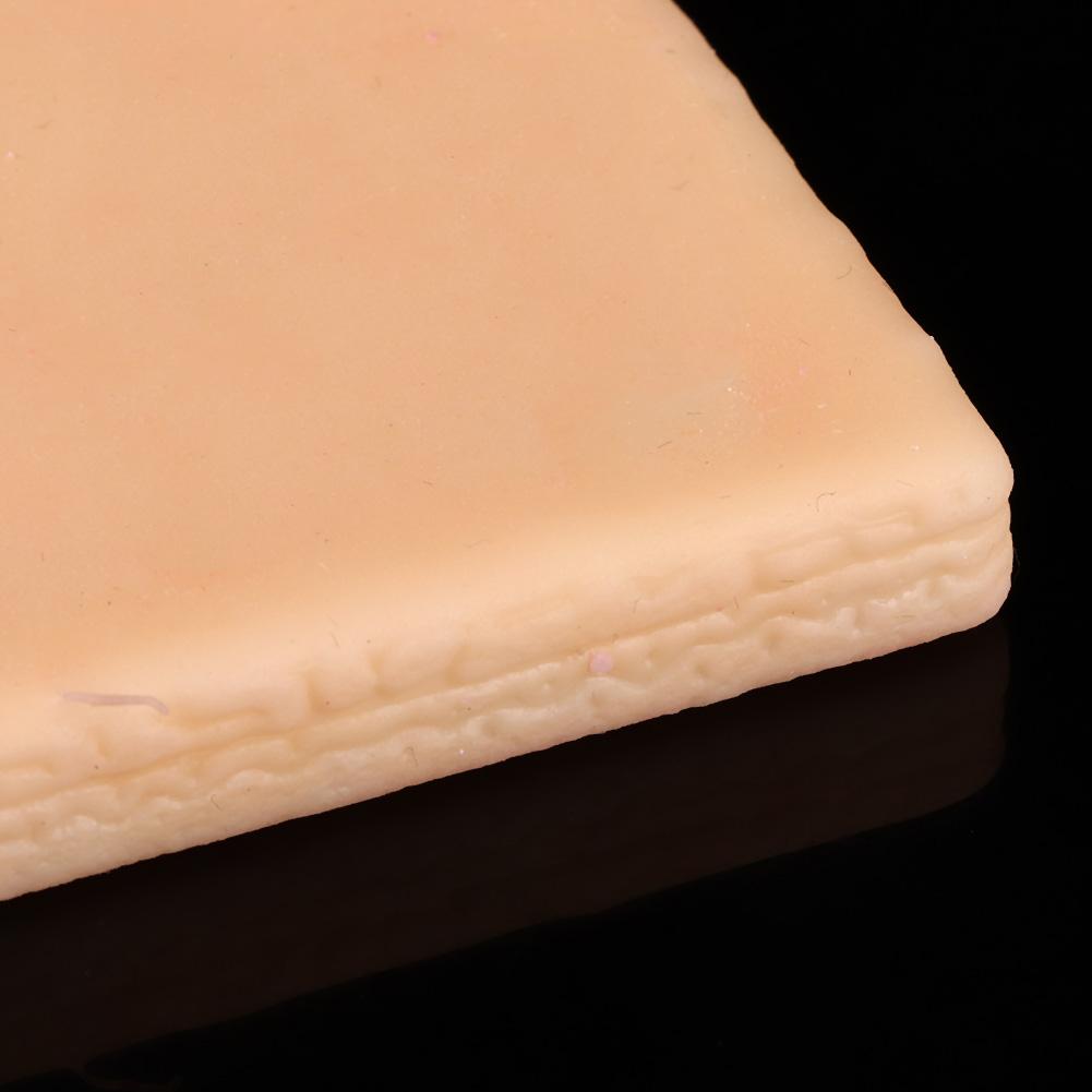 Silikon Hautnaht Trainingspad Trauma Nahtpad Modell für Übungstraining