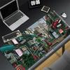 XXL Table Natural Rubber Carpet Large Game Non-slip Mousepad Pixel Sence Cute Mousepad Gamer Street Art Desk Mat For PC Keyboard