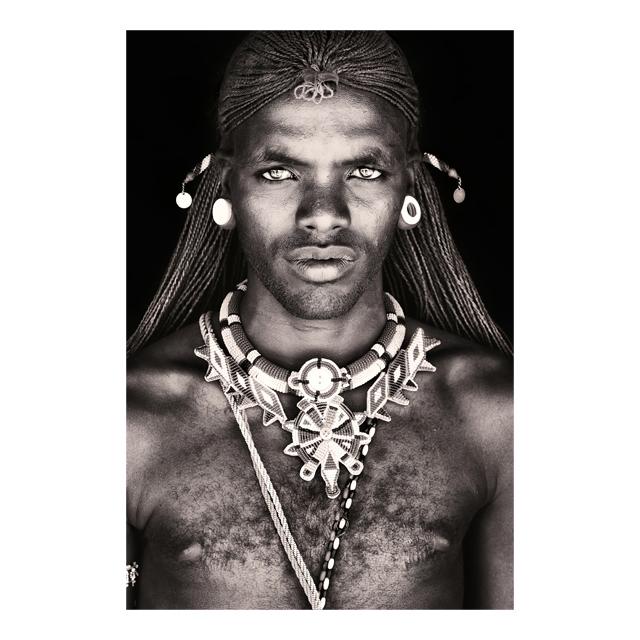 African Tribal People Portrait Wall Art Pictures Canvas Painting Posters and Prints Pictures for Living Room Home Decorative No Frame