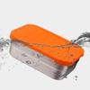 Rectangle/round Food Storage Container Stainless Steel Snack Containers Fresh-keeping Box  Picnic