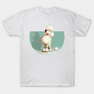T-Shirt Damen Pudel Hund Harajuku Druck Kawaii T-Shirt Sommer Kurzarm Damen T-Shirt Top Tee
