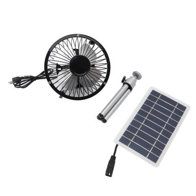 Solární ventilátor 10W Solární odsávací ventilátor Ekologický Vysoká účinnost Přenosný Tichý se stojanem pro kurník