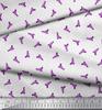 Soimoi Rayon Fabric Dot & Weapon Print Fabric by the Yard 42 Inch Wide