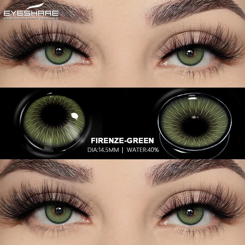 Eyeshare Natural Color Contact Lenses for Eyes Brown Contact Lens Blue Contact Lens Colored Eye Contacts Eye Makeup Yearly Use