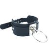 European & American Harajuku PU Leather O-Ring Choker Necklace - Street Style Nightclub Jewelry