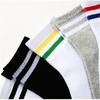 New Fresh Women Men Two Bars Socks Striped Sport Socks Korean Medium Tube Socks