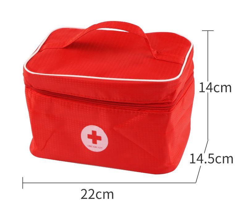 Wooden Toddler Doctor Kit: Nurse Bag Pretend Play Toy Set