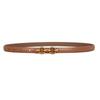 New Slim Fit Clothing for Women's Belt, Thin Belt, Korean Style Dress, Simple Smooth Buckle, Golden Student Trend