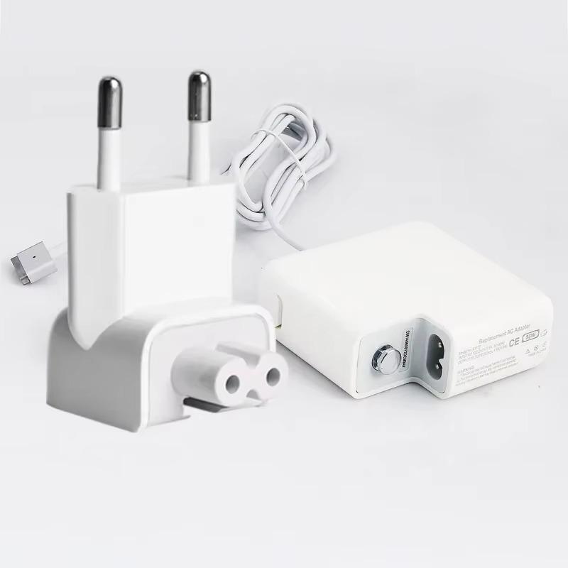 5/1PCS EU Plug Converter Travel Charger Adapter Wall Outlet Connector Duck Head for MacBook Mac Pro MagSafe iPad Tablet Charge