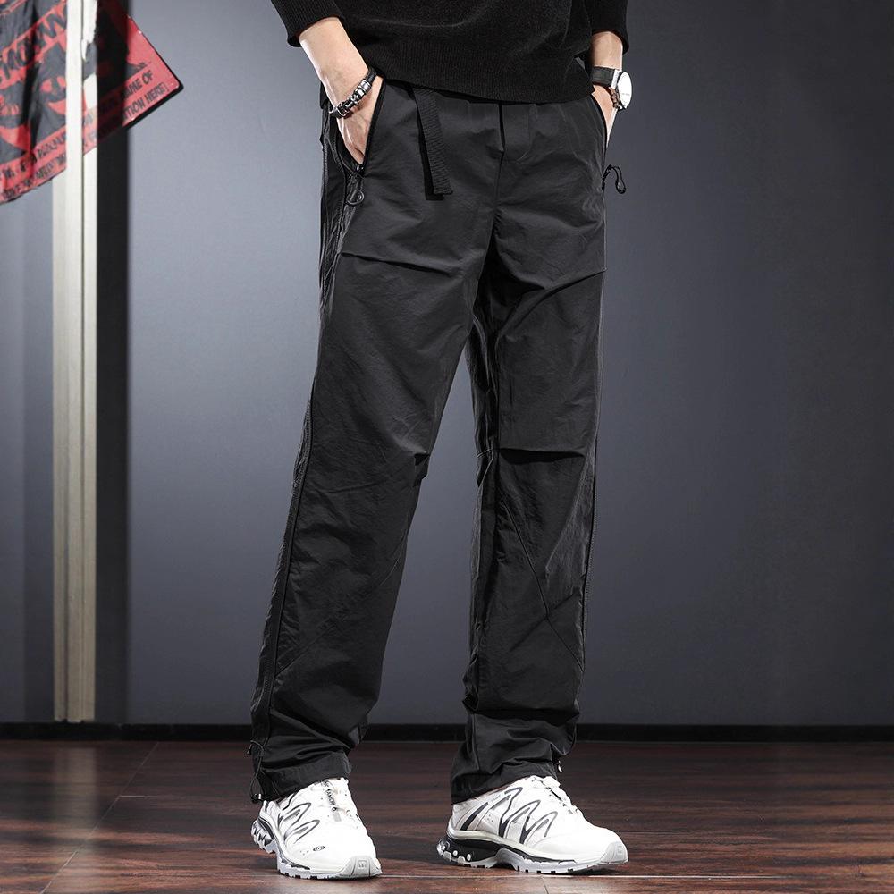 High-end Men's Casual Pants, New Spring and Autumn Loose Straight-leg Pants, Stylish Outdoor Sports Hiking Pants