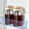 Macchina per Caffè Cold Brew, Brocca Cold Brew da 1000 ml con Coperchio, Caraffa Termoresistente per Tè Freddo per Frigorifero, Pentola Cold Brew Portatile per Casa