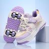 Kinder Vierrad Rollschuhschuhe Gehen Schuhe Mädchen Sport Schuhe Rollschuh Turnschuhe für Jungen