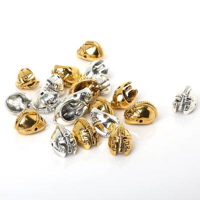 10 sztuk metalowe luźne koraliki Cap Charm do tworzenia biżuterii akcesoria do bransoletek