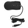 Gaming Wired Mouse 6 DPI Levels RGB Backlight 6400DPI Ergonomic Black Gaming Mouse for Desktop Computers Laptop