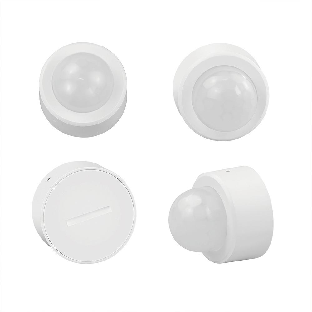Tuya 2 in 1 Zigbee Mini PIR Motion Detector +Bright Lux Light Passive Infrared Security Burglar Alarm Sensor