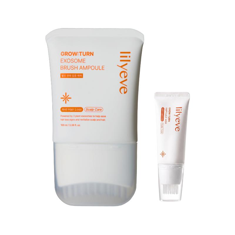 lilyeve Growturn Exosome Brush Ampoule hoofdfles 100ml, navulling 90ml, Brush Ampoule Mini 30ml (18 Opties)